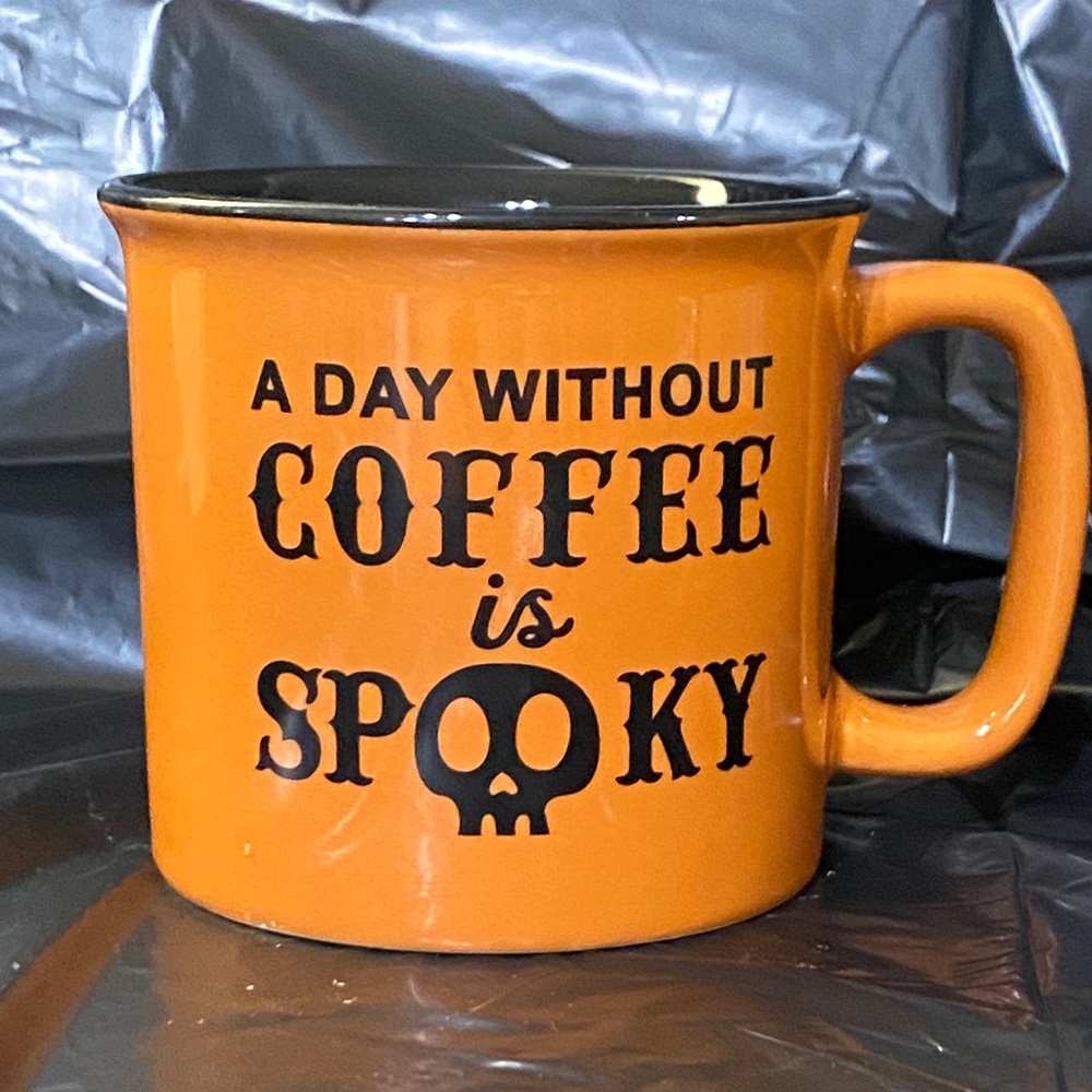 🛍️3/$10 🛍️ Orange Halloween Coffee Mug